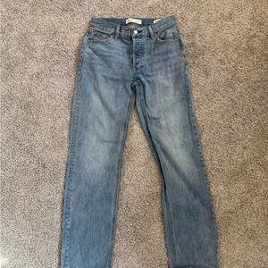 Denim Forum 90s Joni Low-Rise Loose Jeans